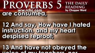 Proverbs Chapter 5 • The Daily Reading with Chopper Ward [upl. by Aerdnas974]