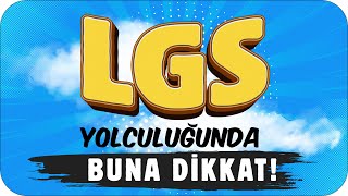 LGS Yolculuğunda Buna Dikkat❗ 6’dan 7’ye Geçenler Ne Yapmalı❓ 👉🏻 [upl. by Battat190]