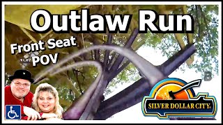 Fastest Highest Roller Coaster At Silver Dollar City – Outlaw Run [upl. by Ioj]