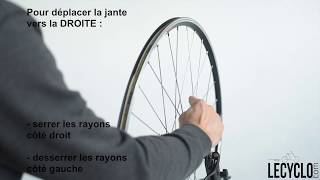 Apprendre à dévoiler une roue vélo [upl. by Rehpotsrik]