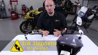 MRA XCreen Motorcycle Windshield Extension Comparison [upl. by Aivul903]