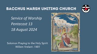 Bacchus Marsh Uniting Church  Sunday 18th August 2024 [upl. by Ehcropal]