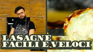 Lasagne Facili Veloci e Low Cost  Mino  SOPRAVVIVERE CON STILE  Cucina da Uomini [upl. by Marduk602]