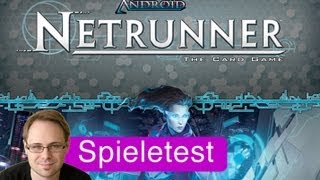 Android Netrunner Spiel  Anleitung amp Rezension  SpieLama [upl. by Anilave167]