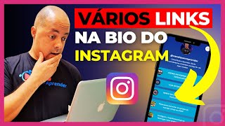 Como usar o LINKTREE e ter VÁRIOS LINKS na Bio do INSTAGRAM 2023 [upl. by Hymie8]