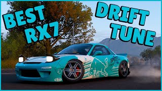 Forza Horizon 4  BEST MAZDA RX7 DRIFT TUNE  1997 Mazda FD RX7 Drift BuildTune [upl. by Strage]