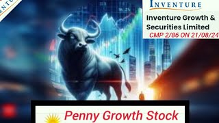 Best Penny Stock under Rupees 3 with a Expected High Growth  Penny Stocks  inventure [upl. by Tehc]