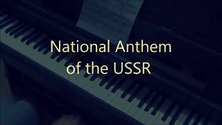 National Anthem of the USSR piano cover [upl. by Annavas]