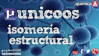 QUÍMICA ISOMERIA estructural de CADENA BACHILLERATO organica isomeros [upl. by Araiek]