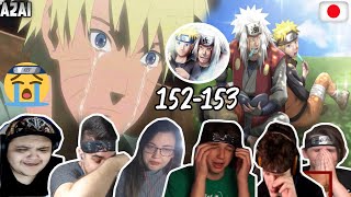 💔quotNaruto Learns Jiraiyas Deadquot Naruto Shippuden Episode 152153 REACTION MASHUP [upl. by Lotsirb249]