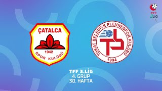 TFF 3 Lig 4 Grup  İDAŞ Çatalca  Tokatspor Belediye Plevne Spor [upl. by Alohs]