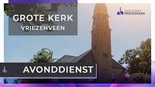 Avonddienst I 14 juli 2024 I Grote Kerk Vriezenveen [upl. by Kissner223]