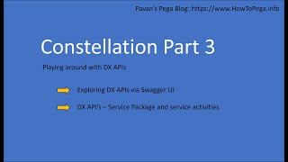 Pega Constellation Part 3 DX APIs [upl. by Nowtna]