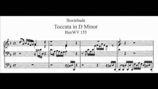 D Buxtehude  BuxWV 155  Toccata dmoll  D minor [upl. by Adamik]