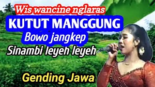 KUTUT MANGGUNG GENDING JAWA KLASIK [upl. by Quita1]