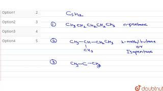 How many isomers are possible for pentane [upl. by Hogen]