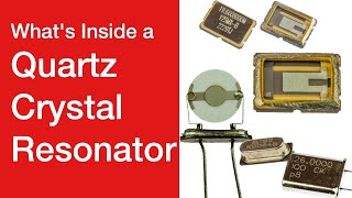 Whats Inside a Quartz Crystal Resonator quartzcrystal [upl. by Adnor]