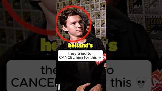 They Tried to CANCEL Tom Holland for This 💀 [upl. by Salta]