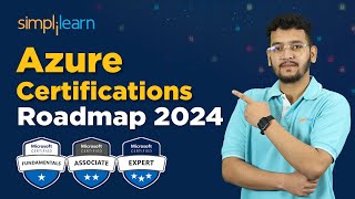 Azure Certifications Guide 2024  Microsoft Azure Certifications Levels Explained  Simplilearn [upl. by Dryden]