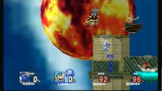 SSBB Model Stage Hack Bowsers Galaxy Reactor [upl. by Garold]