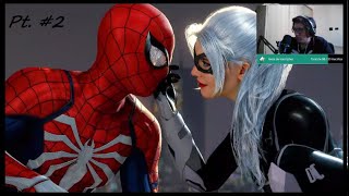 MARVELS SPIDERMAN REMASTERED PS5 PTBR DLC quotO ASSALTOquot COM BLACK CAT PT 2 [upl. by Eetse]