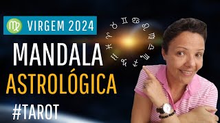 Virgem ♍ Previsões para 2024 na Mandala Astrológica tarot previsões2024 [upl. by Colligan]