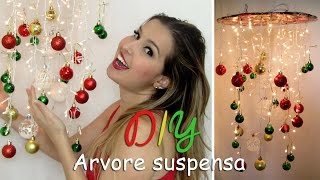 DIY  Arvore de Natal Suspensa  Thábatta Campos [upl. by Marline]