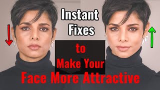 How to Make Your Face Features More Attractive and Better Looking Instantly [upl. by Aleusnoc]