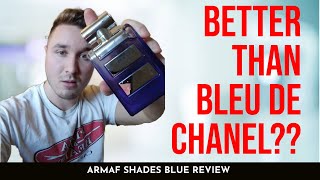 Armaf Shades Blue Unbox  Review BETTER THAN BLEU DE CHANEL [upl. by Fanning586]