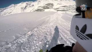 Julien REGNIER FRA  Backcountry Slopestyle run 2  Swatch Skiers Cup 2015 [upl. by Plafker431]