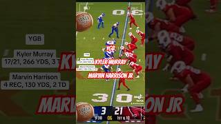 Yoker Game Balls Kyler Murray 1721 266 YDS 3 TD Marvin Harrison 4 REC 130 YDS 2 TD [upl. by Atel437]