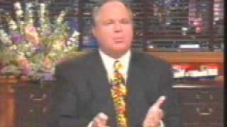 Rush Limbaugh TV Ted Kennedys Unintelligible Introduction [upl. by Kelley]