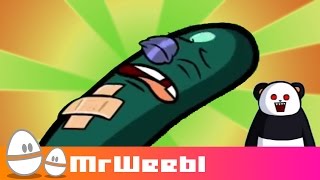 Cucumbers  animated music video  MrWeebl [upl. by Ahtnamas]