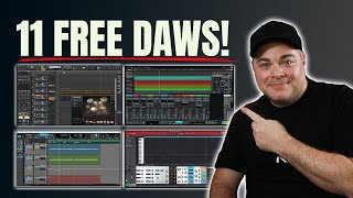 Best Free DAWs For Windows  Music Production Software [upl. by Acsirp156]