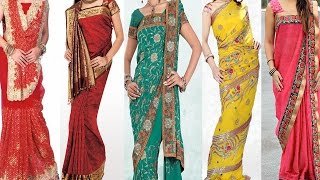 5 Different Ways of Wearing Saree For Wedding to Look Slim amp Tall Tips amp Ideas to Drape Saree Pallu [upl. by Ayahs]