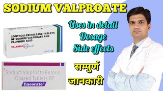 Sodium valproate tablet  Sodium valproate gastro resistant tablet ip 200 mg  Valparin tablet [upl. by Boykins]