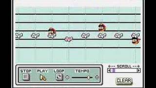 Mario Paint  Stickerbrush Symphony DKC2 [upl. by Ainak]