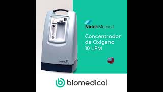 Concentradores de oxígeno de 5 y 10 LPM  Nidek Medical fabricados en USA 🇺🇸 [upl. by Yajiv]