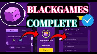 BlockGmaes Claim। BlockGames Airdrop Profile Complete। Block Games Challenge Complete । [upl. by Monahon577]