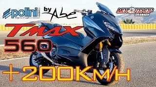 Nueva Tmax 560 a más de 200kmh [upl. by Nawd]