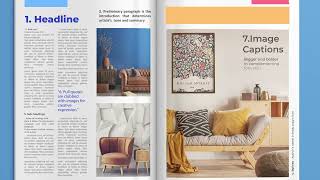 10 Important Elements of Magazine Spreads Layout Design [upl. by Inanak]