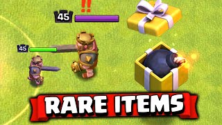 Footage of EVERY Limited Edition Item in Clash of Clans [upl. by Ahtenak259]