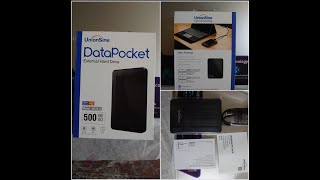 UnionSine External Hard Drive Unboxing amp Full Review High quality Low Budget [upl. by Paddy494]