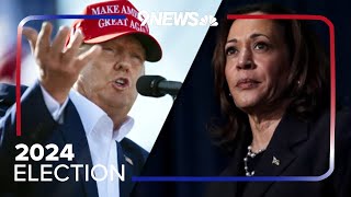 Trump Harris make their case to voters [upl. by Will370]