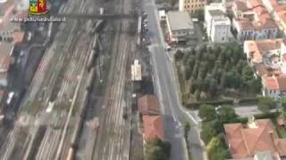 Le immagini dellincidente ferroviario della Polizia Scientifica  Viareggio 30 giugno 2009 [upl. by Nnylyam]