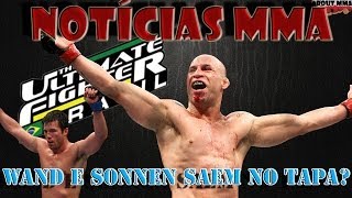 TUF Brasil 3 wanderlei Silva sai na porrada com Chael sonnen comentário e vídeo [upl. by Iccir756]