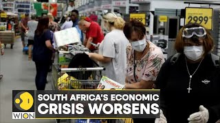 South Africa inflations hits new 13year high Unions march in protest over cost of living crisis [upl. by Wolfie942]