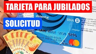 ❌Solicitud de Tarjeta Alimentar para Jubilados y Pensionados ANSES  RECLAMOS Y NOTICIAS [upl. by Ayanal]