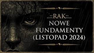 ♋ RAK  Rozkład Karmiczny  quotNowe fundamentyquot Tarot Listopad 2024 [upl. by Yslek]