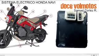 SISTEMA ELECTRICO HONDA NAVI [upl. by Ybab]